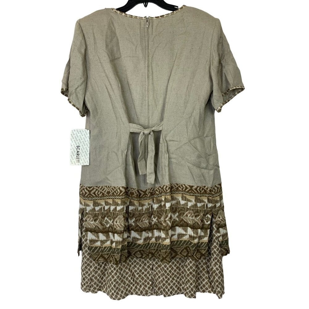 Scarlett M Women's Casual Dress with Necklace - Picture 2 of 5